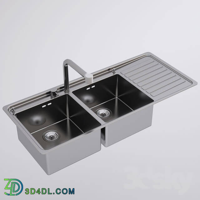 Sink - Alpes Inox Kitchen Sink