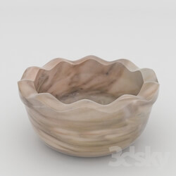Wash basin - Qurna marble KM01 