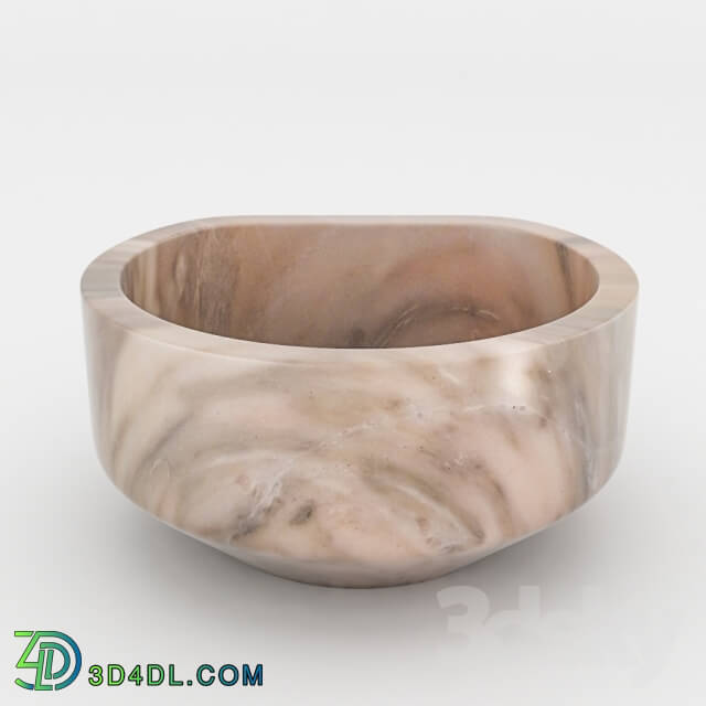 Wash basin - Qurna marble KM28