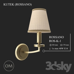 Wall light - KUTEK _ROSSANO_ ROS-K-1 