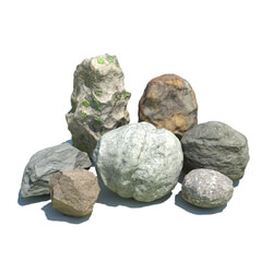 ArchModels Vol124 (148) large stones v7 