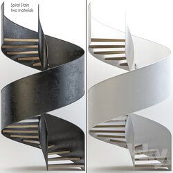 Staircase - Spiral stairs 