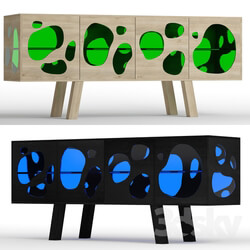Sideboard _ Chest of drawer - Barcelona Design Aquario cabinet 