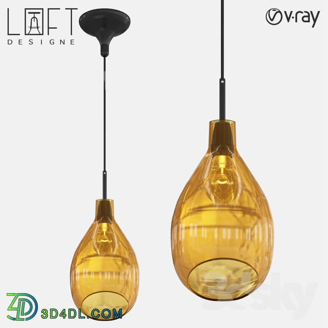 Ceiling light - Pendant lamp LoftDesigne 4626 model