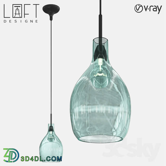 Ceiling light - Pendant lamp LoftDesigne 4627 model