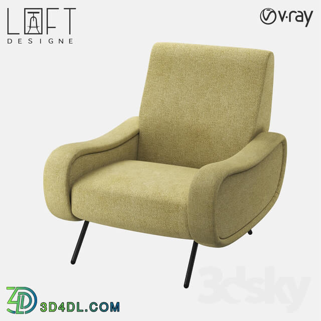 Arm chair - Armchair LoftDesigne 1423 model