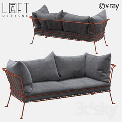 Sofa - Sofa LoftDesigne 1450 model 