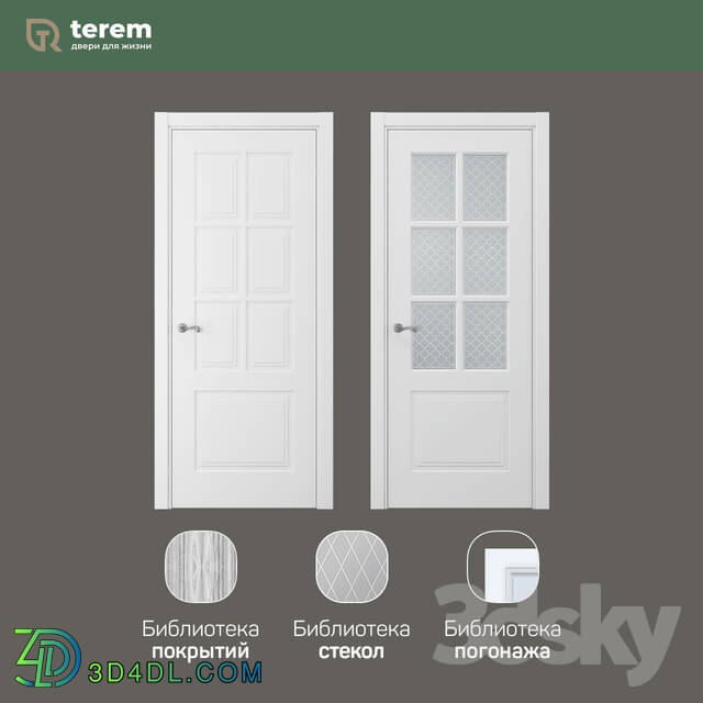 Doors - Terem Interior Door Factory_ Paulo 1 Model _Fusion Collection_