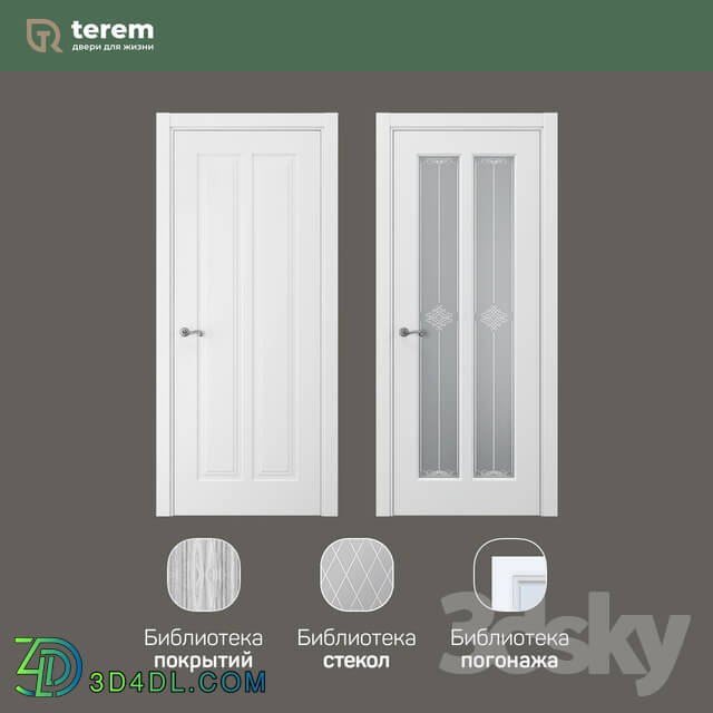 Doors - Terem Interior Door Factory_ Paulo 4 Model _Fusion Collection_