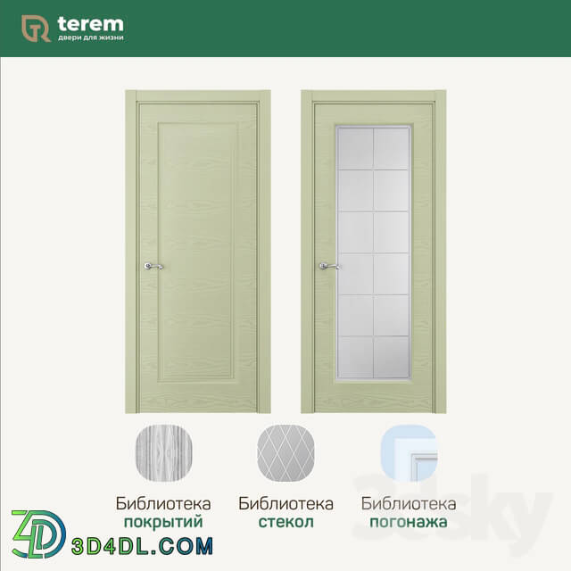 Doors - Terem Interior Door Factory_ Rino 1 Model _Fusion Collection_