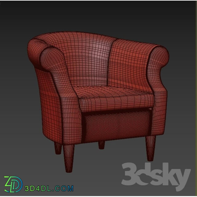 Arm chair - Dondre barrel chair