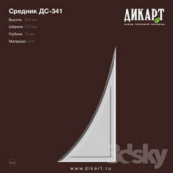 Decorative plaster - www.dikart.ru DS-341 934x472x16mm 13.8.2019 