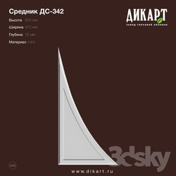 Decorative plaster - www.dikart.ru DS-342 934x472x16mm 13.8.2019 