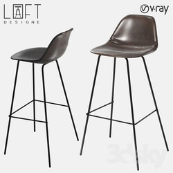 Chair - Bar stool LoftDesigne 30106 model 
