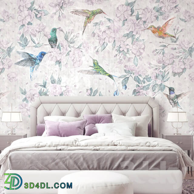 Wall covering - factura _ Colibri