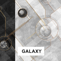 Wall covering - factura _ Galaxy 