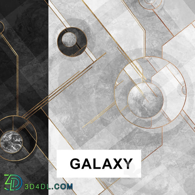 Wall covering - factura _ Galaxy