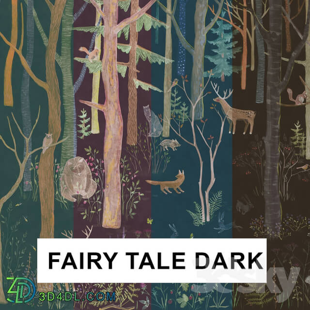 Wall covering - factura _ Fairy Tale Dark