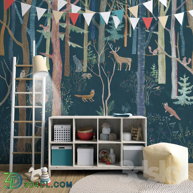 Wall covering - factura _ Fairy Tale Dark