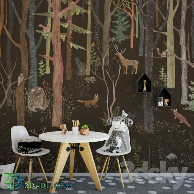 Wall covering - factura _ Fairy Tale Dark