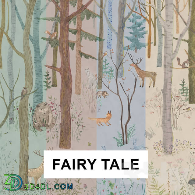 Wall covering - factura _  Fairy Tale