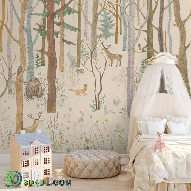 Wall covering - factura _  Fairy Tale