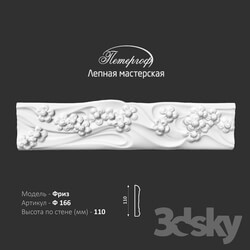 Decorative plaster - Frieze F166 Peterhof - stucco workshop 