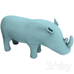 Toy - rhino puff for children 
