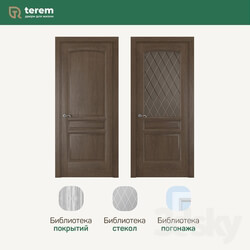 Doors - Interior door factory _Terem__ model Florence 4 _Neoclassic collection_ 