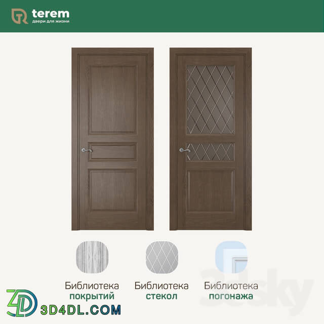 Doors - Interior door factory _Terem__ model Garda 4 _Neoclassic collection_