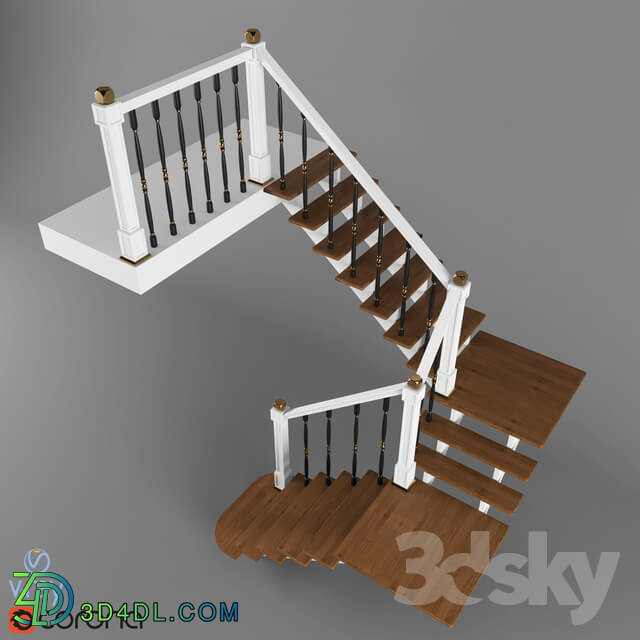 Staircase - Wooden stairs