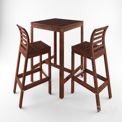 Table _ Chair - IKEA  Applaro KLASEN  bar table _ stool 