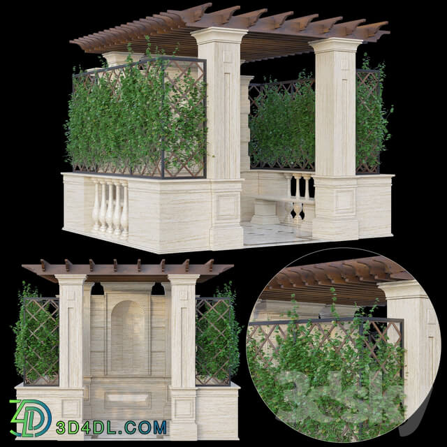 Other architectural elements - Pergola classic