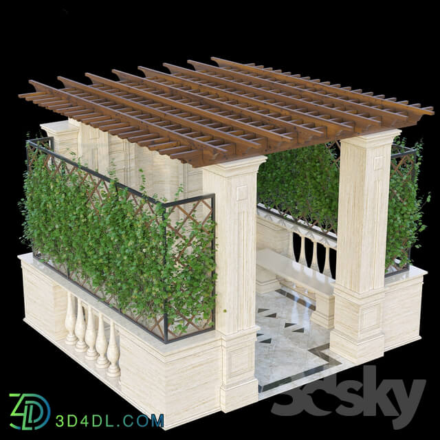 Other architectural elements - Pergola classic