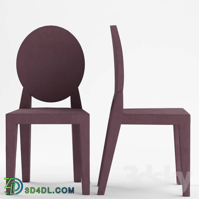 Table _ Chair - Longhi Damsel chair and Longhi Rim table