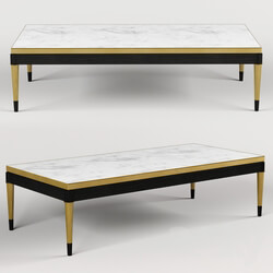 Table - Coffee table Jonathan Charles Fine Furniture JC Modern - Fusion Collection 500198-ENO-M025 