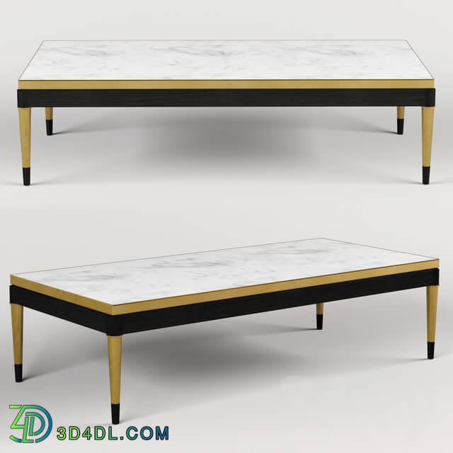 Table - Coffee table Jonathan Charles Fine Furniture JC Modern - Fusion Collection 500198-ENO-M025