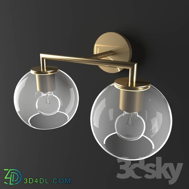 Wall light - Wall lamp Globe Shade