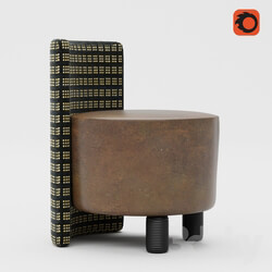 Other soft seating - Kelly Wearstler Wiilloughby Stool 