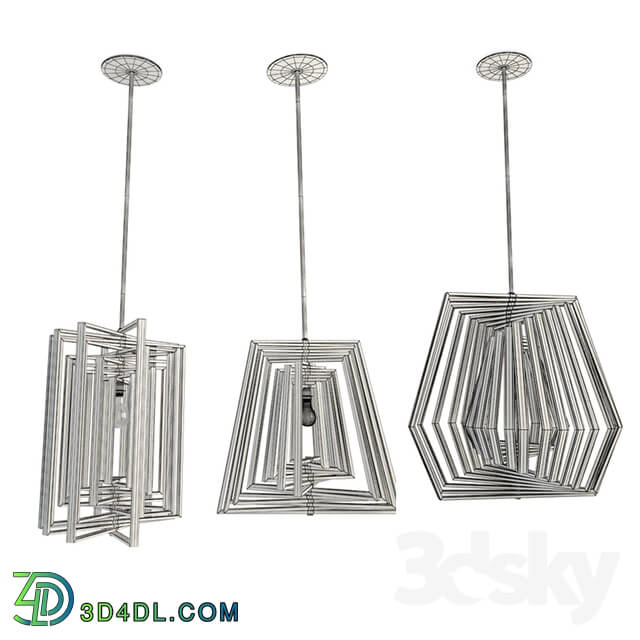 Ceiling light - Twist Wooden Lamps