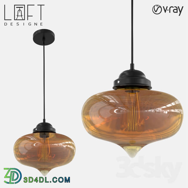 Ceiling light - Pendant lamp LoftDesigne 729 model