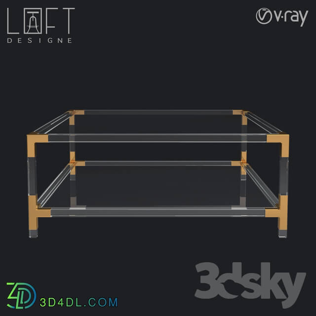 Table - Coffee table LoftDesigne 6491 model