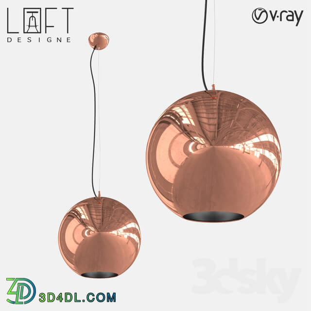 Ceiling light - Pendant lamp LoftDesigne 4621 model