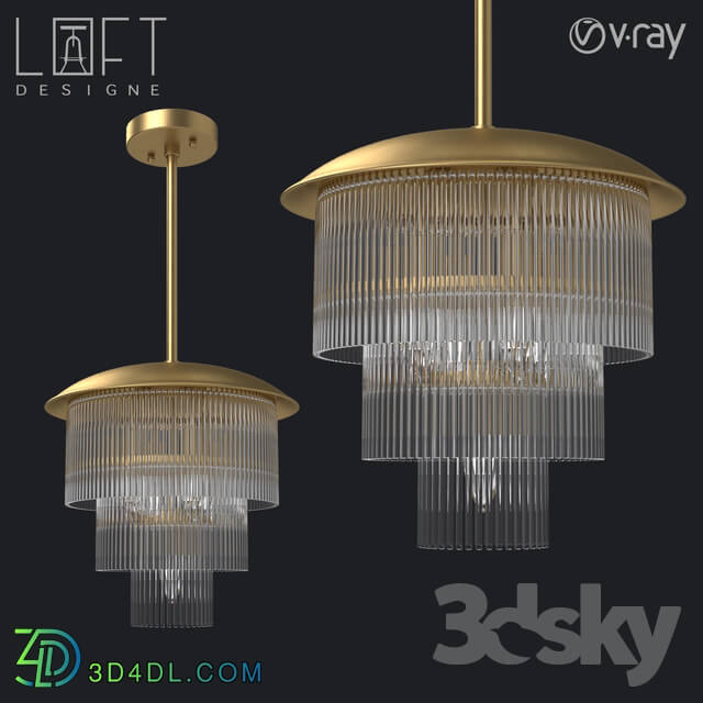 Ceiling light - Pendant lamp LoftDesigne 8708 model