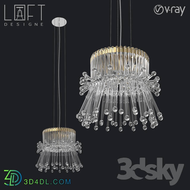 Ceiling light - Pendant lamp LoftDesigne 10876 model