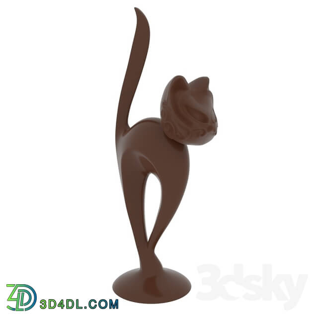 Sculpture - cat sculpture