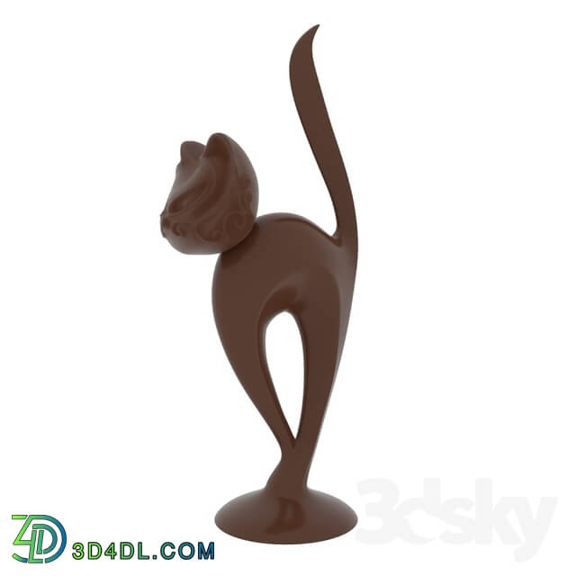 Sculpture - cat sculpture