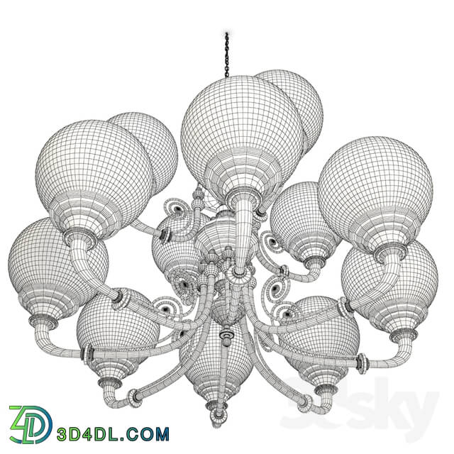 Ceiling light - Brass pendant light