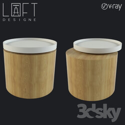 Table - Coffee table LoftDesigne 6255 model 