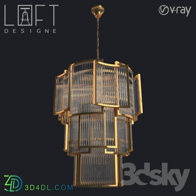 Ceiling light - Pendant lamp LoftDesigne 9405 model